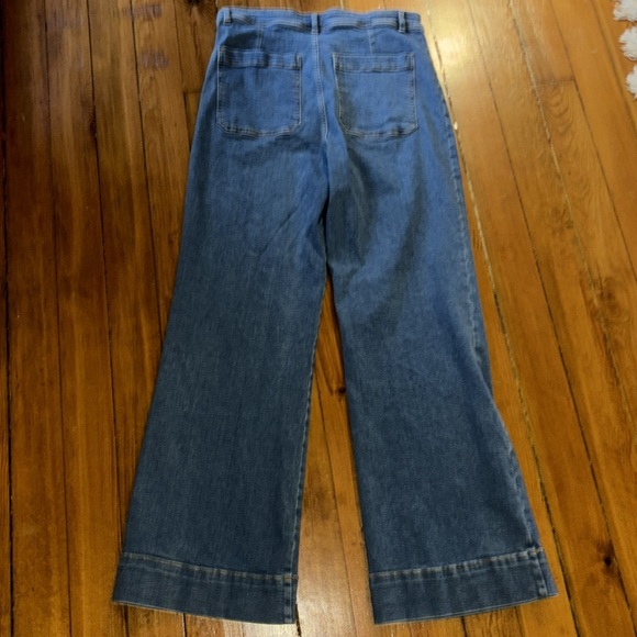 Avec Les Filles High Waisted/Wide Leg Jean - Picture 4 of 4